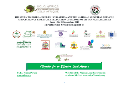 STUDY TOUR LYBIAN DELEGATION REPORT e20a9ea0