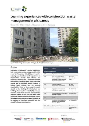 Documentation waste management in crisis areas fbb7103e