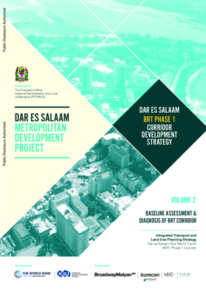 Volume 2 Baseline Assessment and Diagnosis of BRT Corridor 4ed5ec65