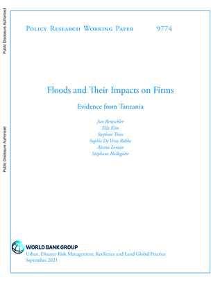 Floods and Their Impacts on Firms Evidence from Tanzania f2973636