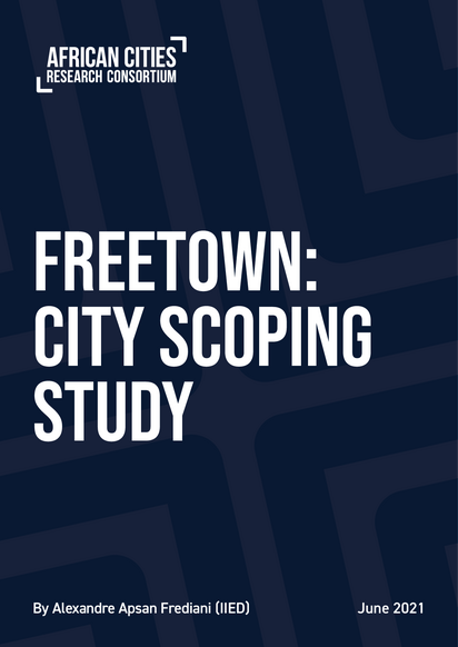 Freetown City Scoping Study June 2021 91e86437