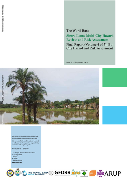 Final Report Volume 4 of 5 Bo City Hazard Risk Assessment 2042daf4
